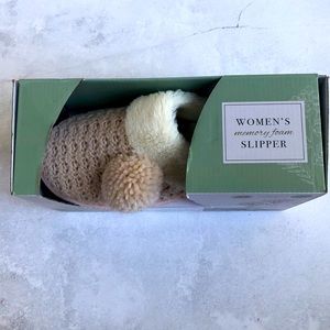 Blue Star Clothing Company Memory Foam Slipper